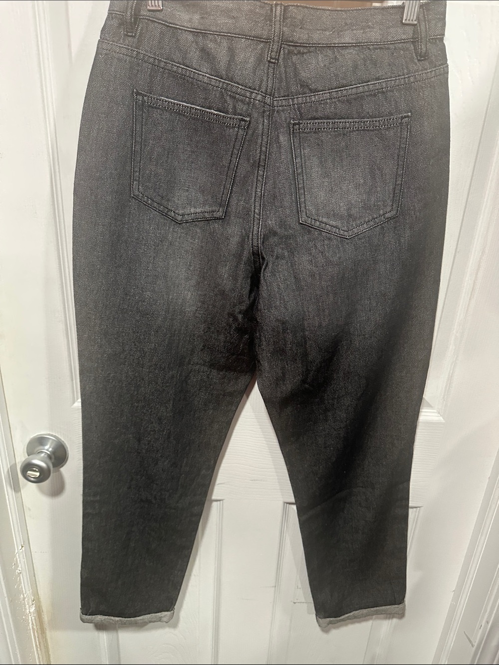VENUS Black Distressed High-Rise Women’s Jeans - Picture 3 of 3